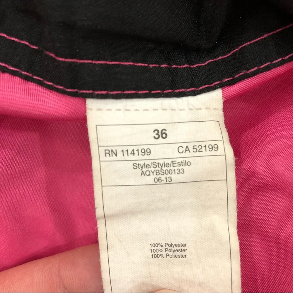 Vintage Quiksilver Surf Hot Pink Beach Pool Swim Trunks Board Shorts Mens 36.